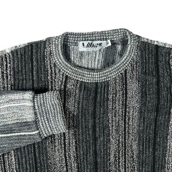 Vintage Lavane New York Sweater Mens Large Coogi Style Crewneck Acrylic USA 90s - Picture 1 of 10